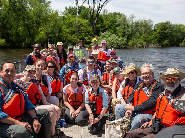 Audubon Takes Minnesota and Wisconsin Policy Makers on Tour of Upper Mississippi