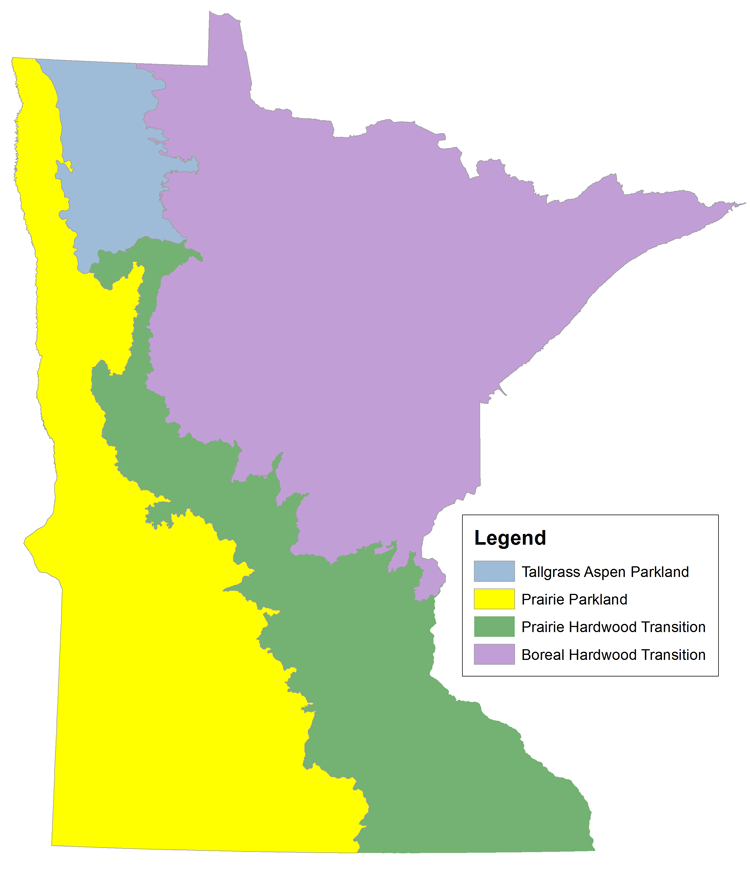 Bird Conservation Regions | Audubon Minnesota